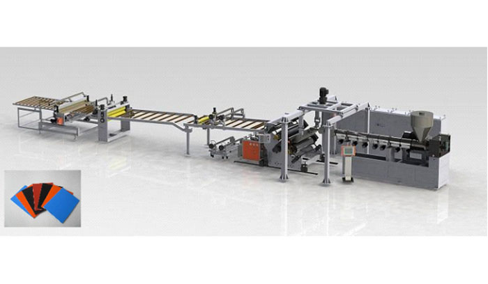 ABS. PP. PE. sheet machine production line